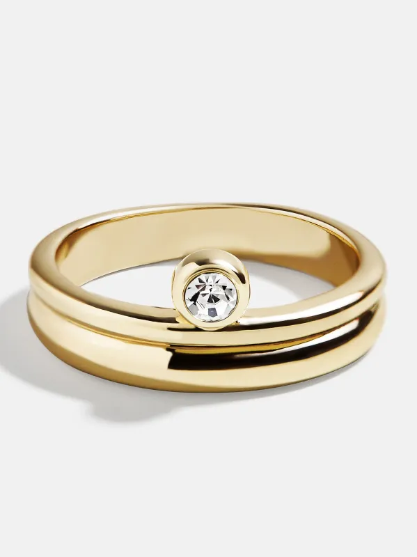 Isabella Ring - Gold/Pavé made by BaubleBar
