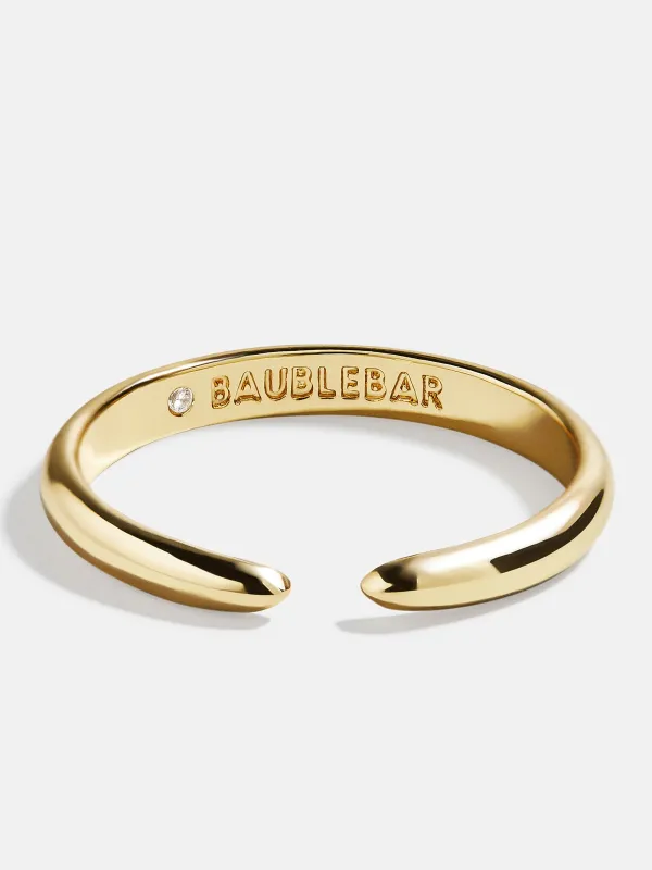 Geraldine Ring - Gold sold by BaubleBar