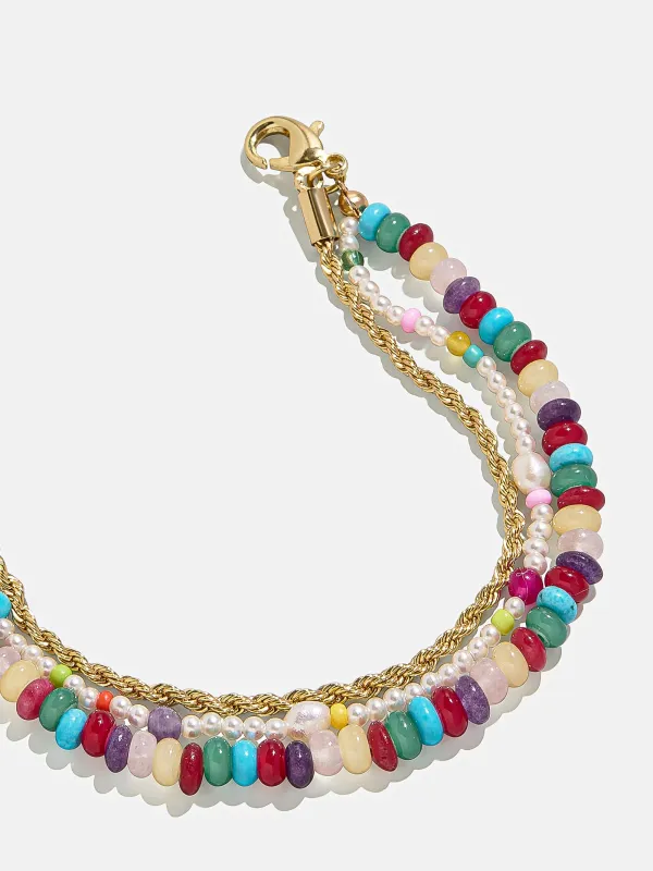 Rowan Semi-Precious Layered Bracelet - Mallorca sold by BaubleBar