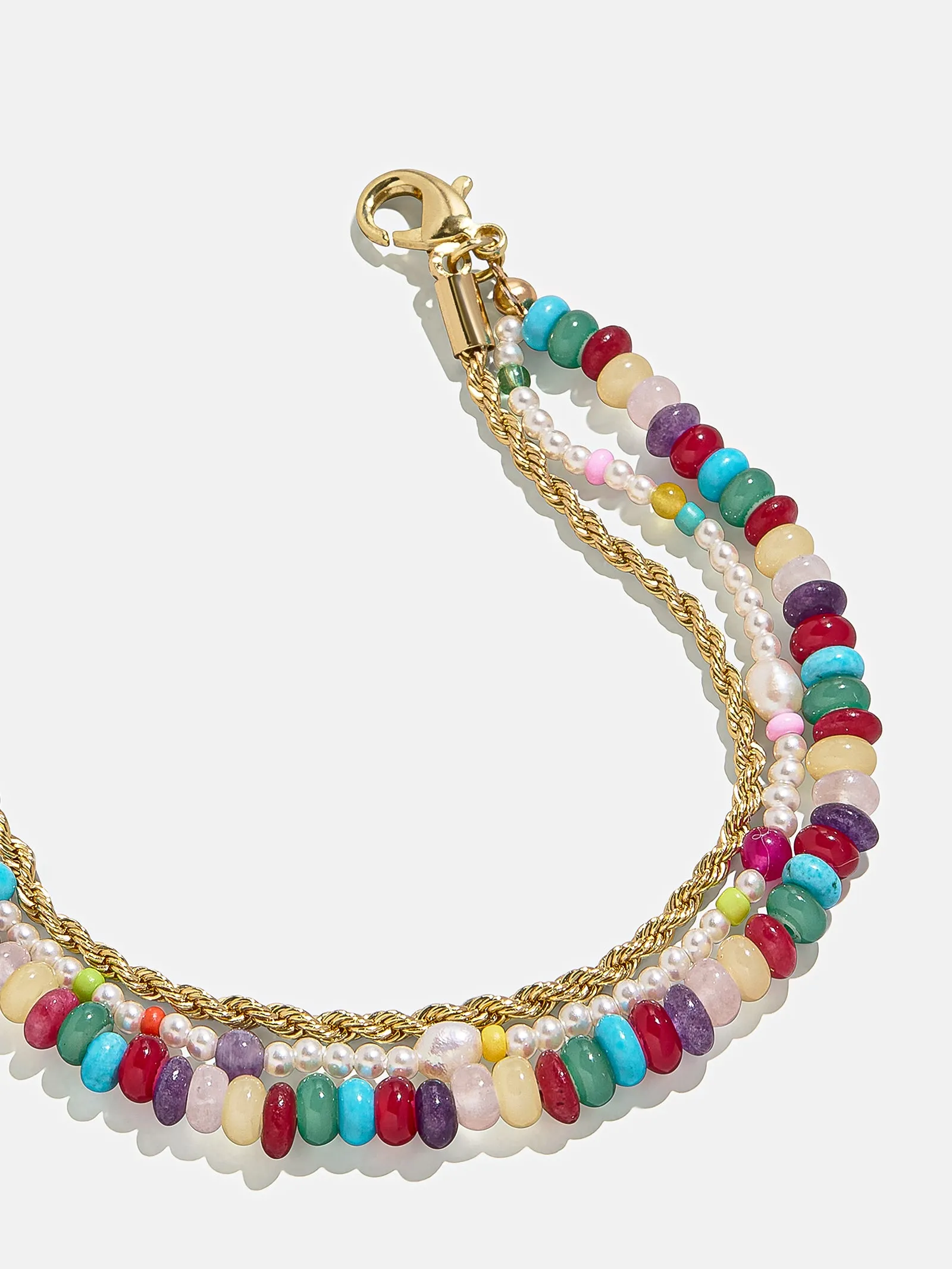 Rowan Semi-Precious Layered Bracelet - Mallorca sold by BaubleBar