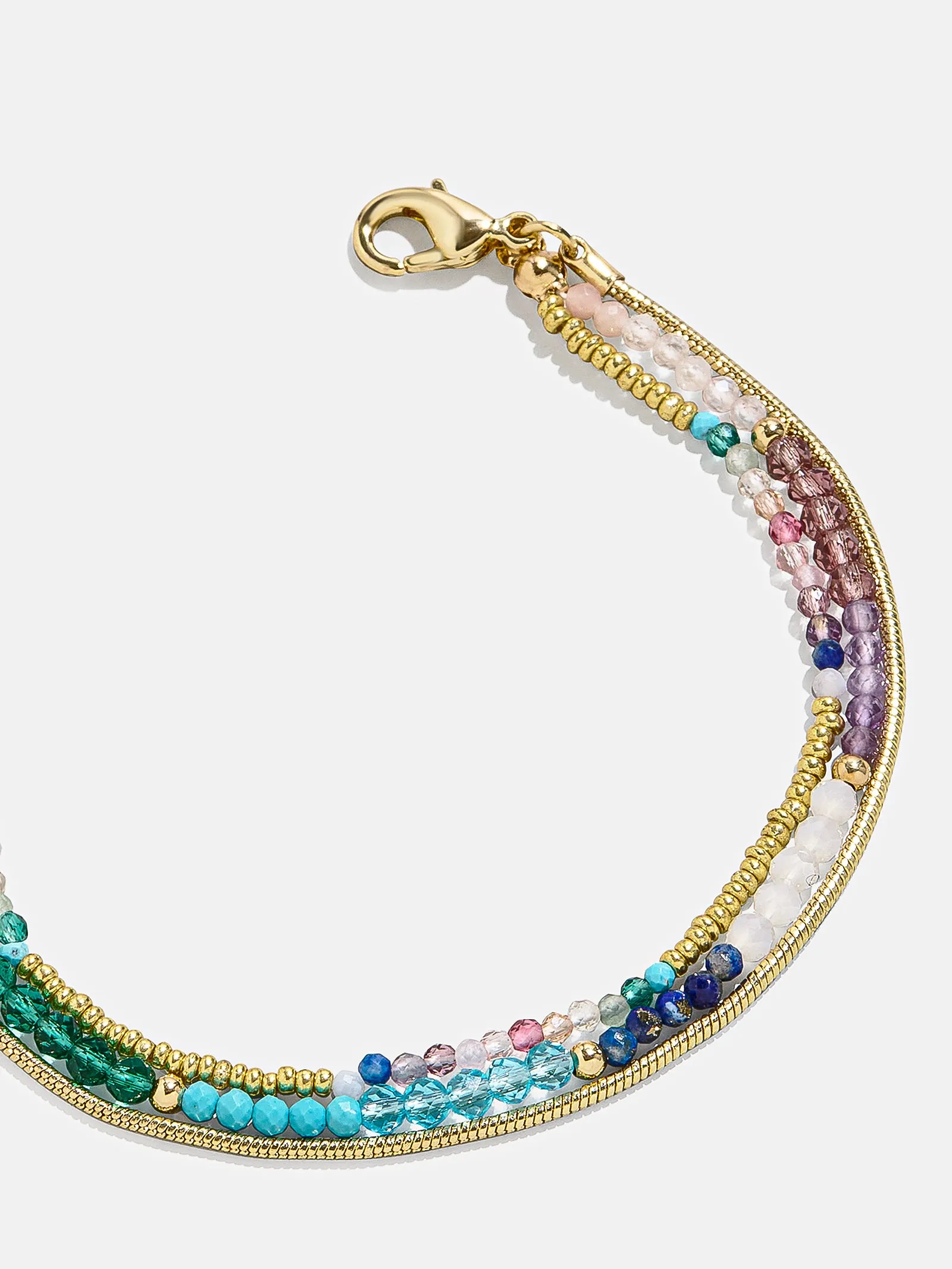 Rowan Semi-Precious Layered Bracelet - Capri sold by BaubleBar