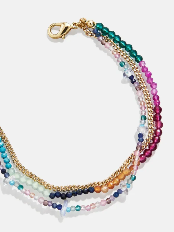 Rowan Semi-Precious Layered Bracelet - Santorini sold by BaubleBar