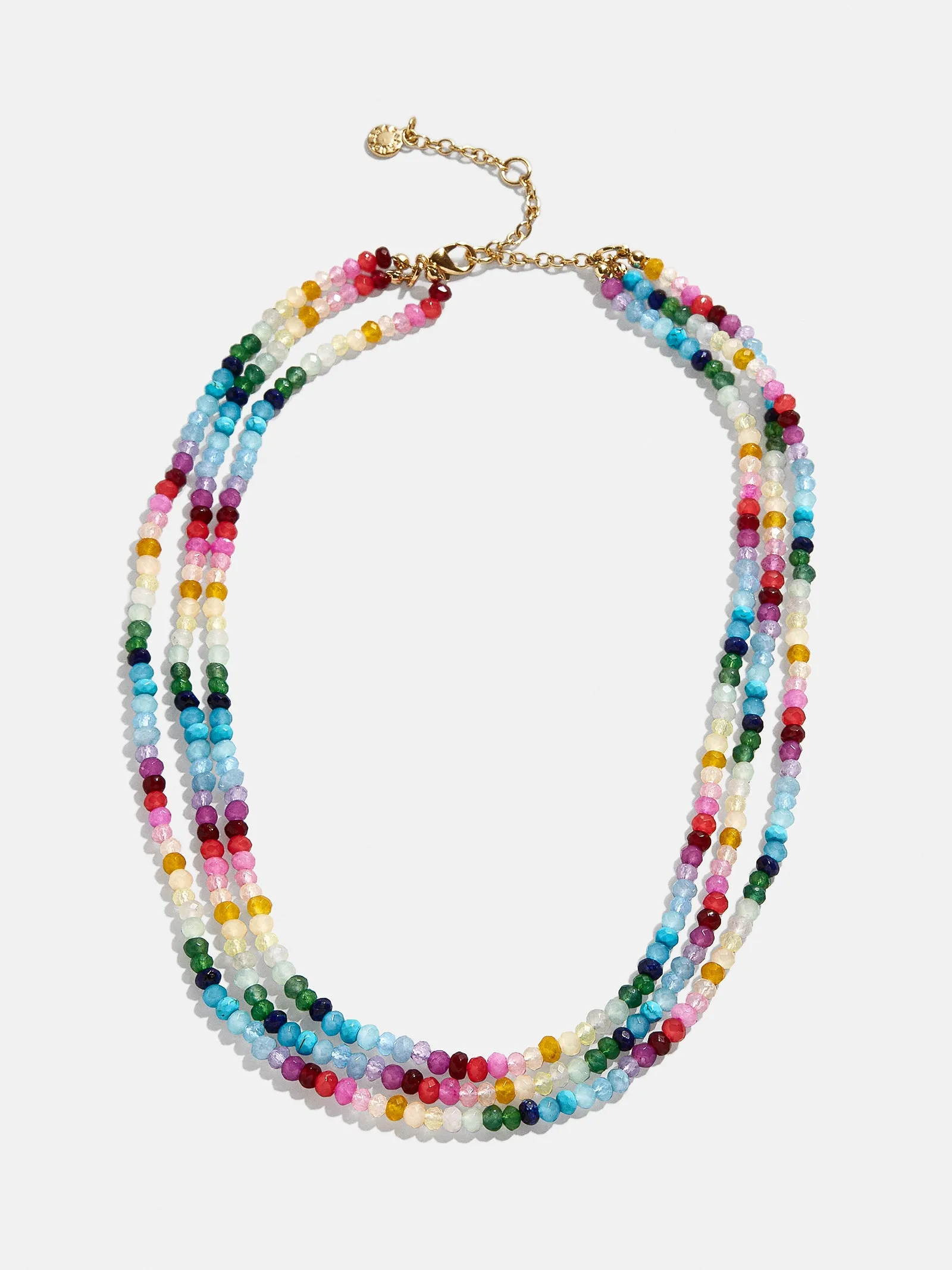 Lena Semi-Precious Layered Necklace - Multi sold by BaubleBar product image thumbnail 3