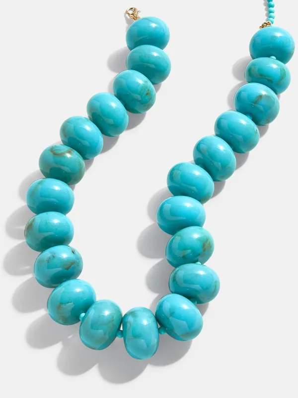 Joan Semi-Precious Necklace - Turquoise sold by BaubleBar
