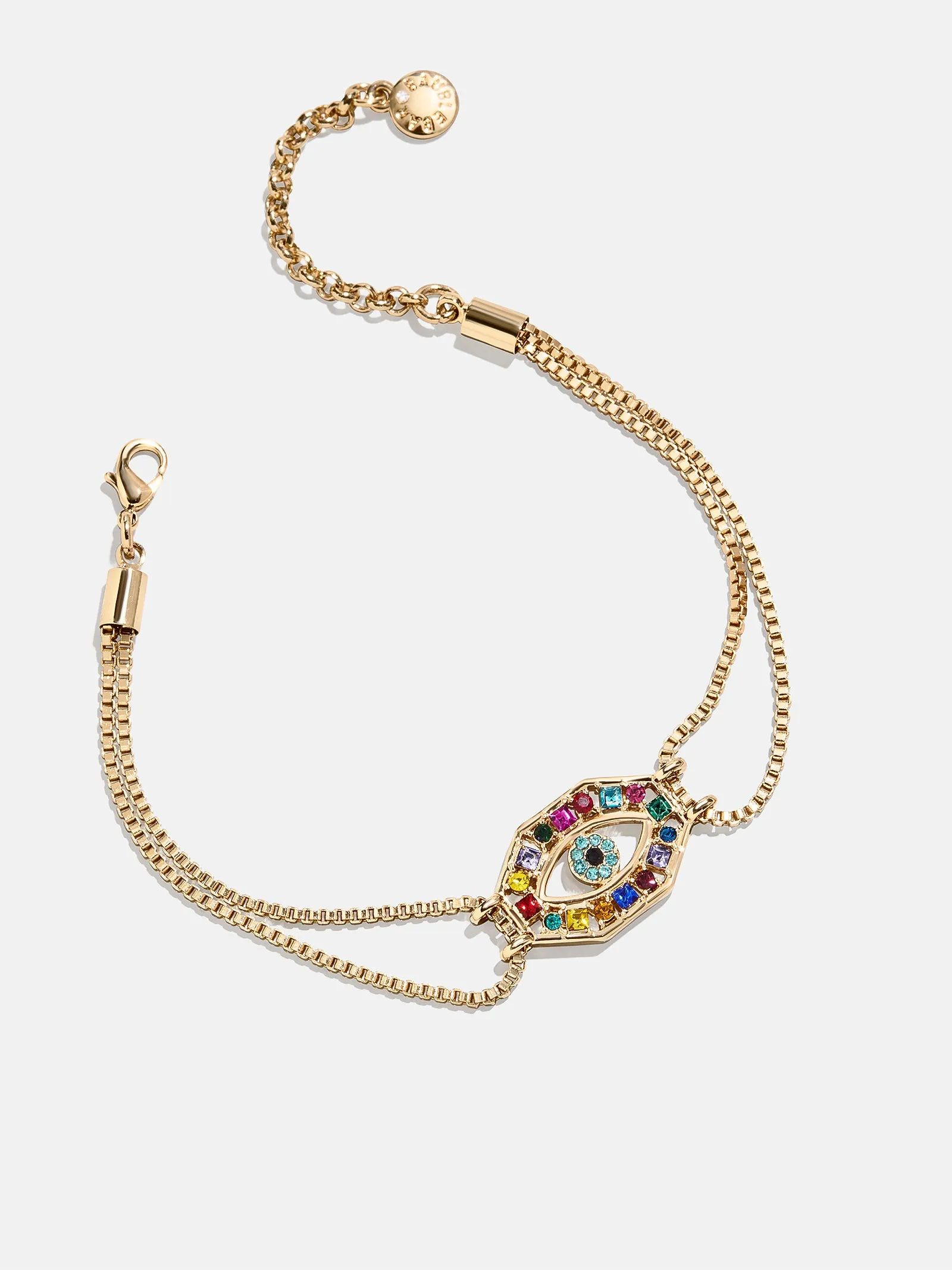 Evil Eye Reversible Bracelet - Gold/Multi sold by BaubleBar product image thumbnail 3
