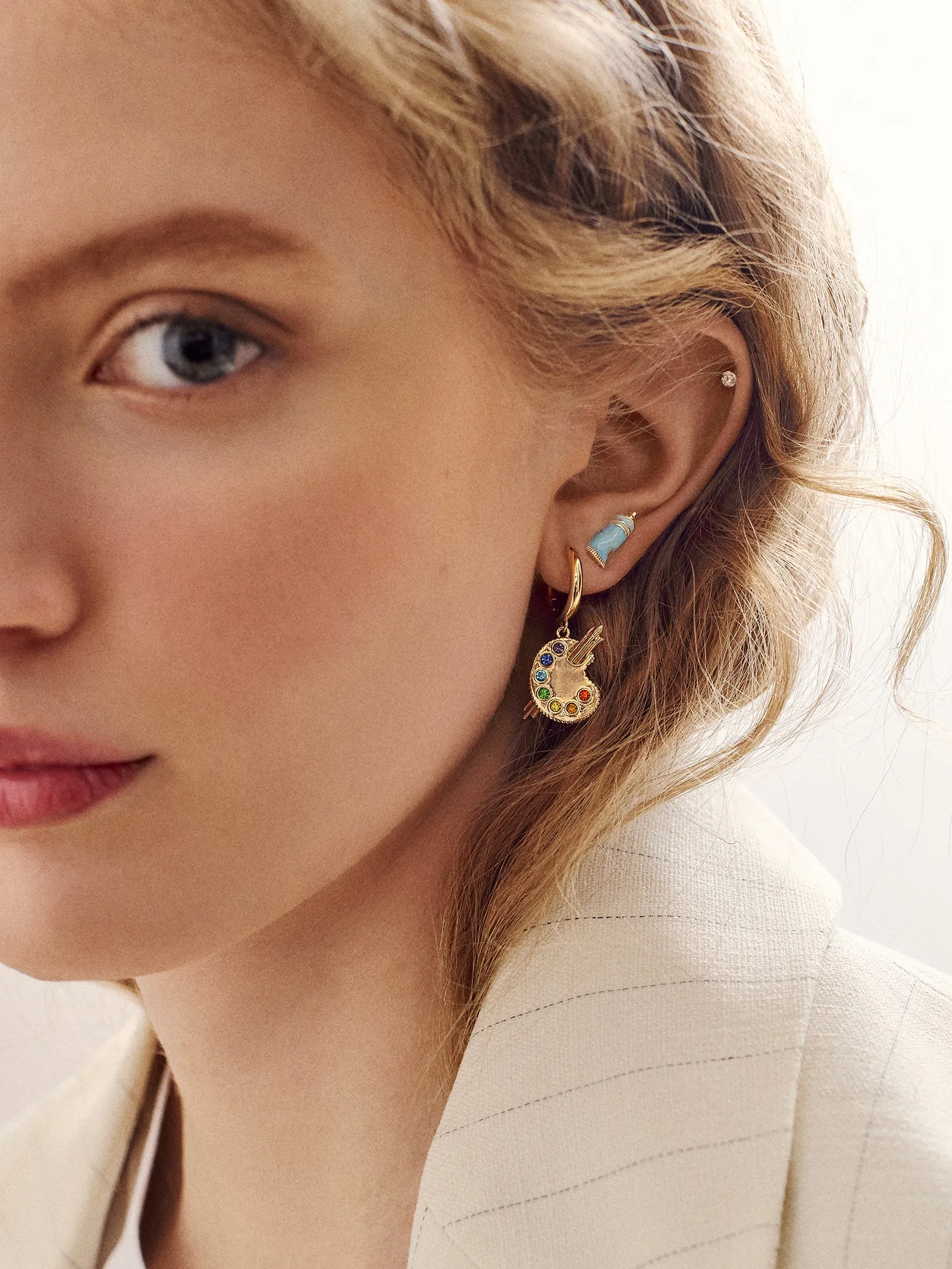 Artist Essentials Earring Set - Painting Palette sold by BaubleBar product image thumbnail 2