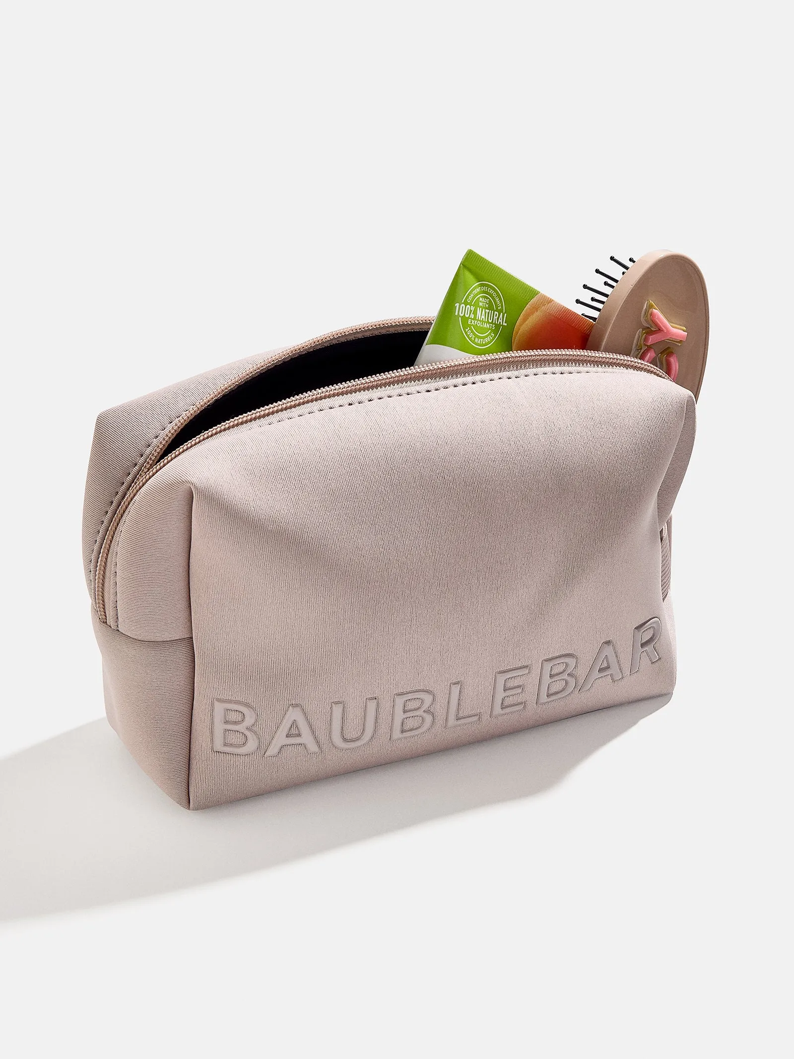 Take It Away Storage Pouch - Mauve sold by BaubleBar product image thumbnail 2