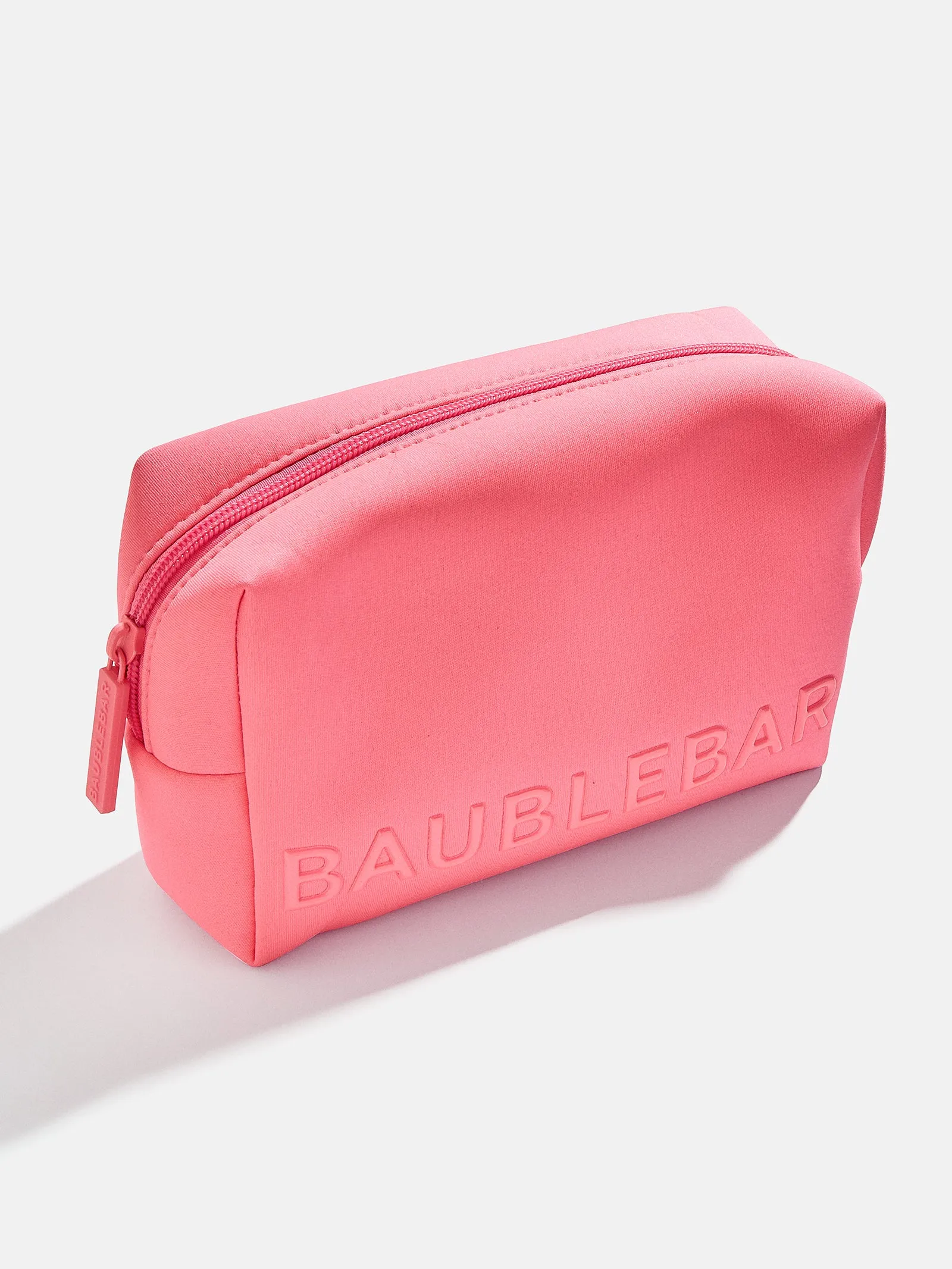 Take It Away Storage Pouch - Neon Pink sold by BaubleBar product image thumbnail 2