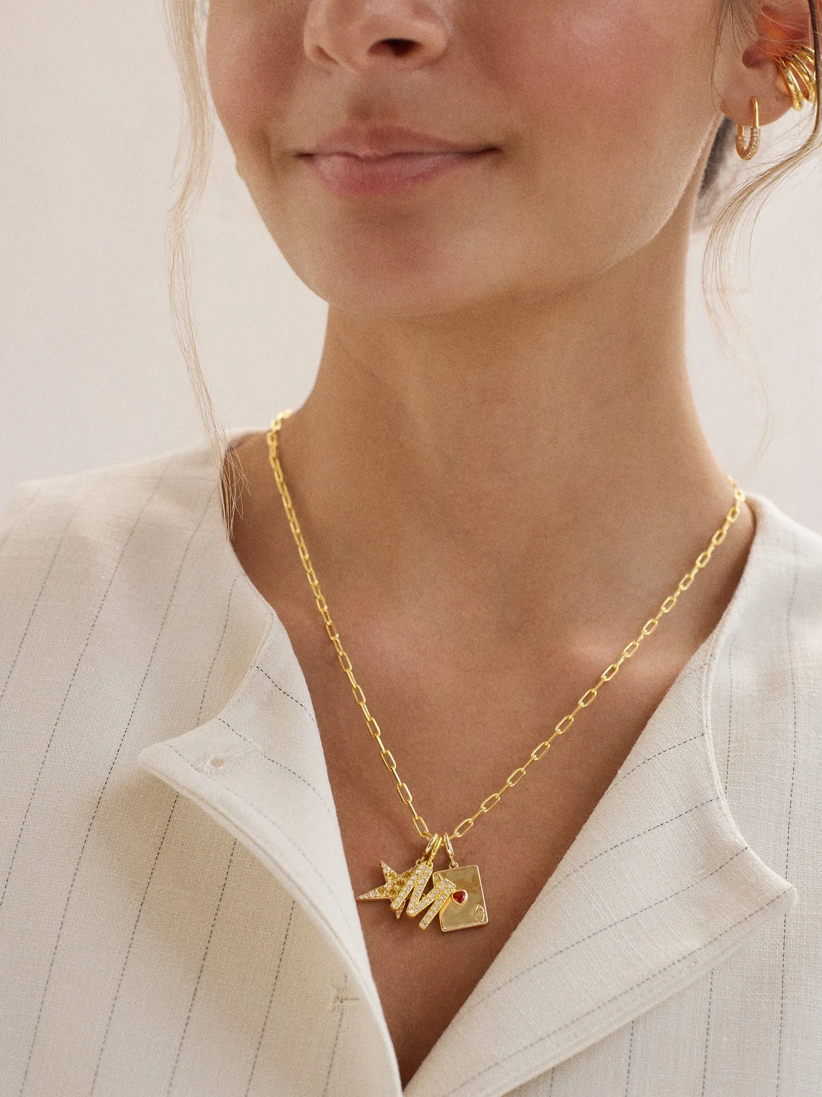 Zodiac Symbol Cluster Charm - Cancer sold by BaubleBar product image thumbnail 2
