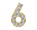 Pavé Number Icon - 6 sold by BaubleBar