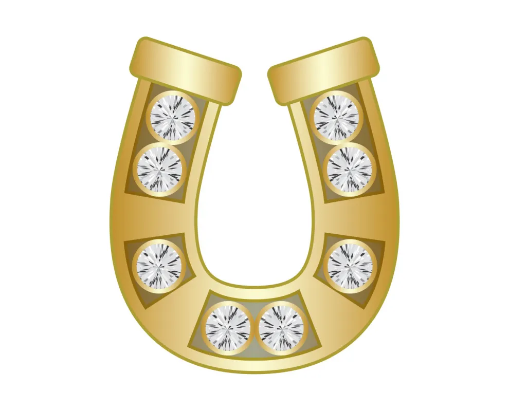 Pavé Motif Icon - Horsehoe sold by BaubleBar