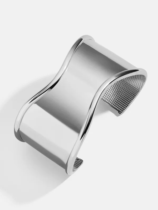 Ashanti Cuff Bracelet  - Silver made by BaubleBar