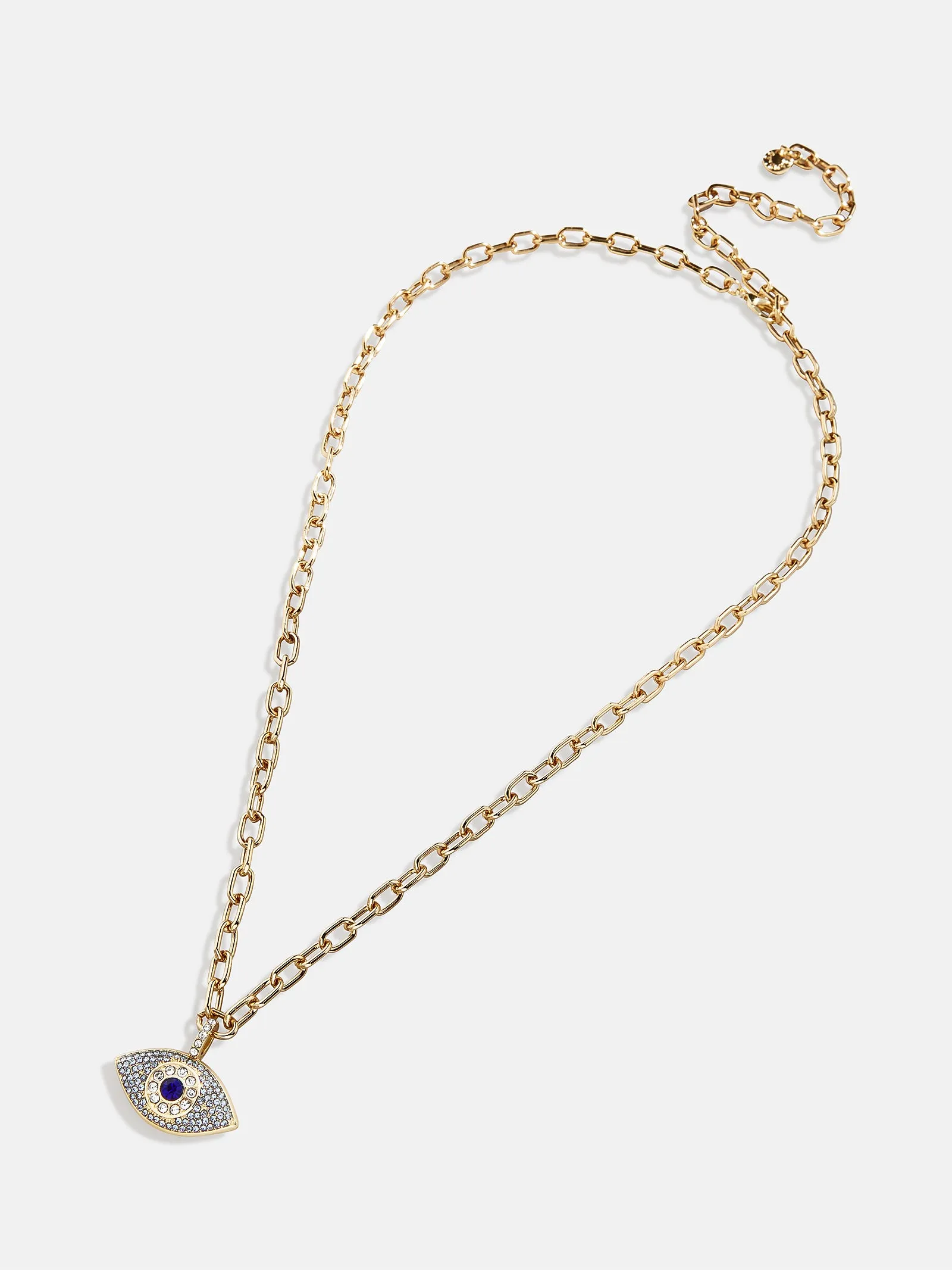 Eyes Out Necklace - Gold/Blue sold by BaubleBar product image thumbnail 3
