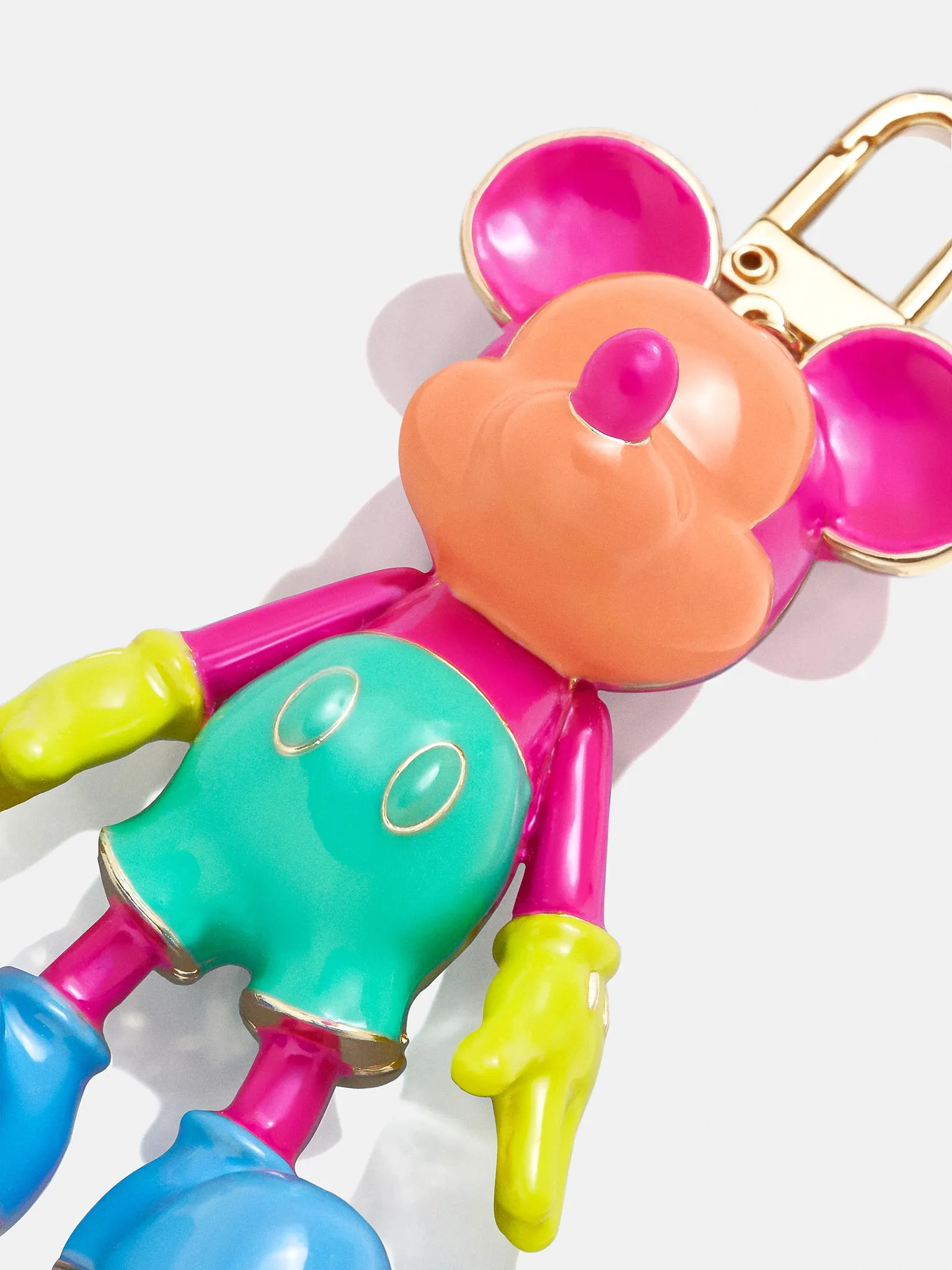 Mickey Mouse disney Bag Charm - Glow In The Dark Multi Colorblock sold by BaubleBar product image thumbnail 4