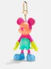 Mickey Mouse disney Bag Charm - Glow In The Dark Multi Colorblock sold by BaubleBar