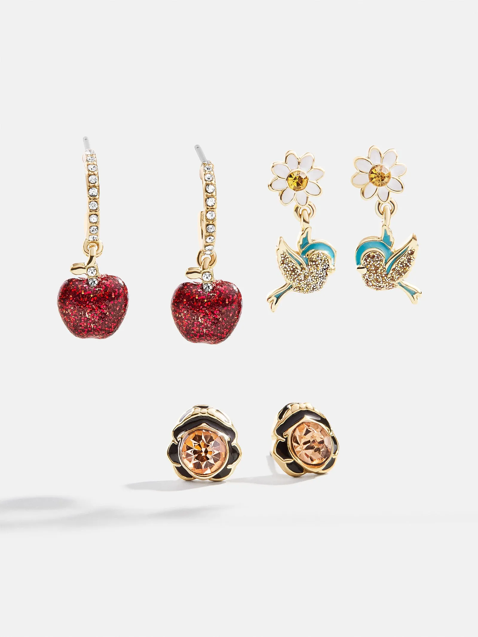 Disney Snow White Earring Set - Red sold by BaubleBar
