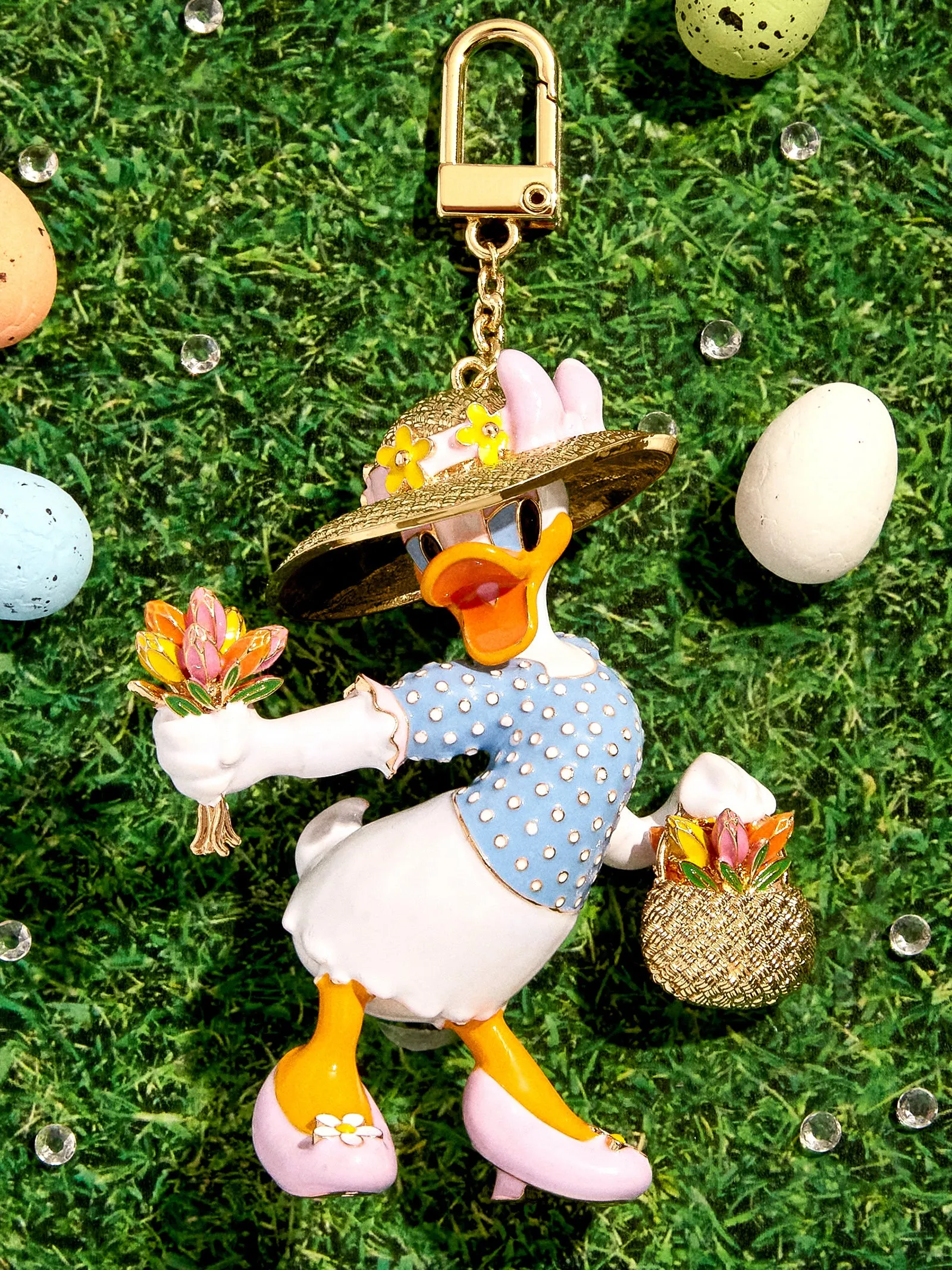 Disney Easter Bag Charm - Daisy Duck sold by BaubleBar