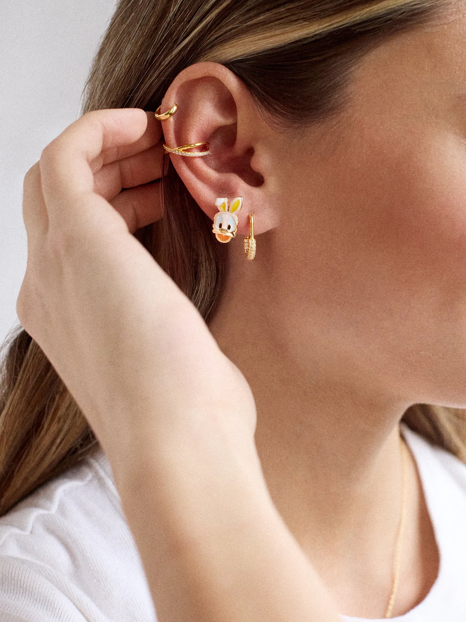 Disney Donald Duck Easter Earrings - Donald Duck sold by BaubleBar product image thumbnail 2