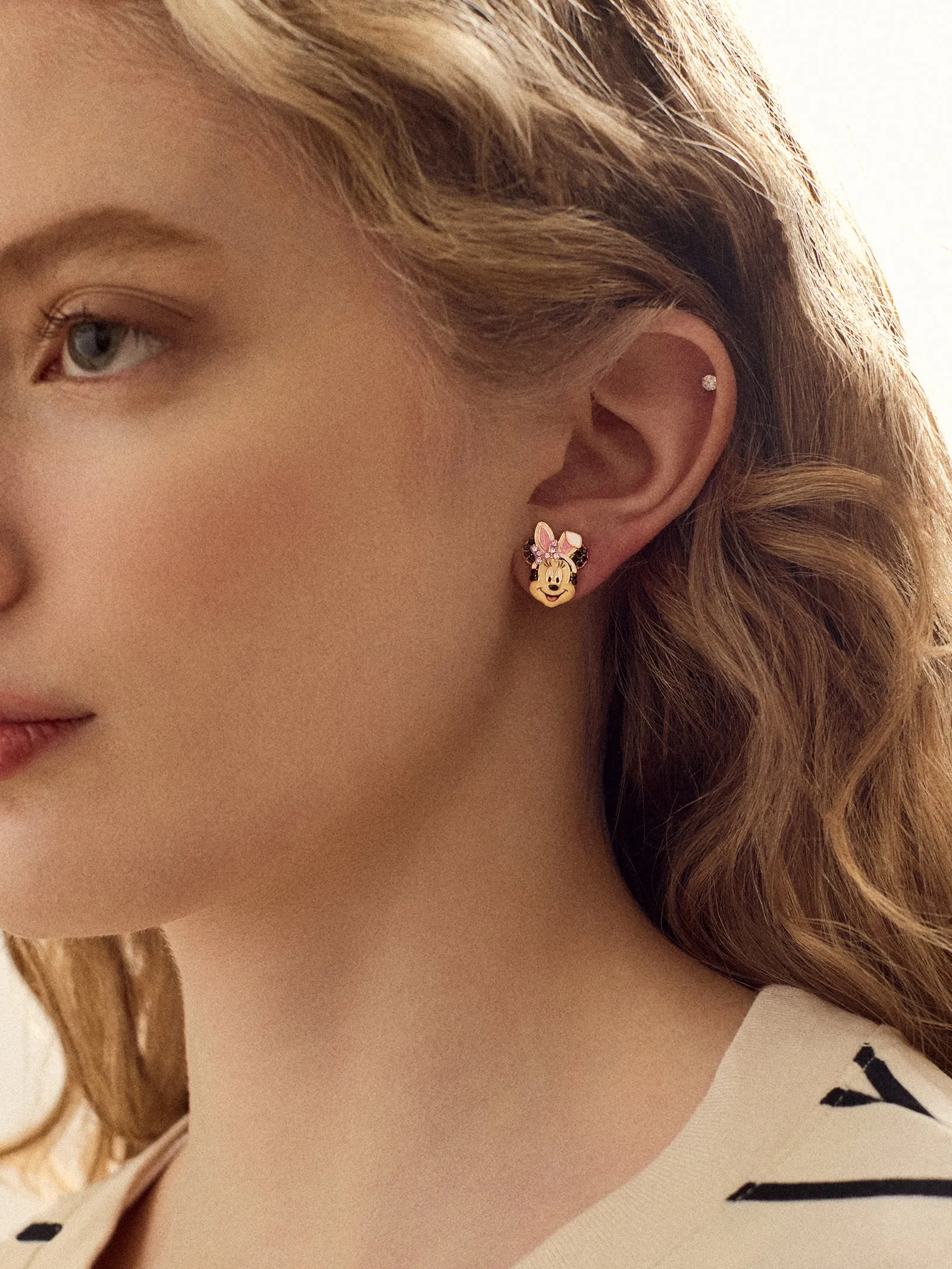 Disney Minnie Mouse Easter Earrings - Minnie Mouse sold by BaubleBar product image thumbnail 2