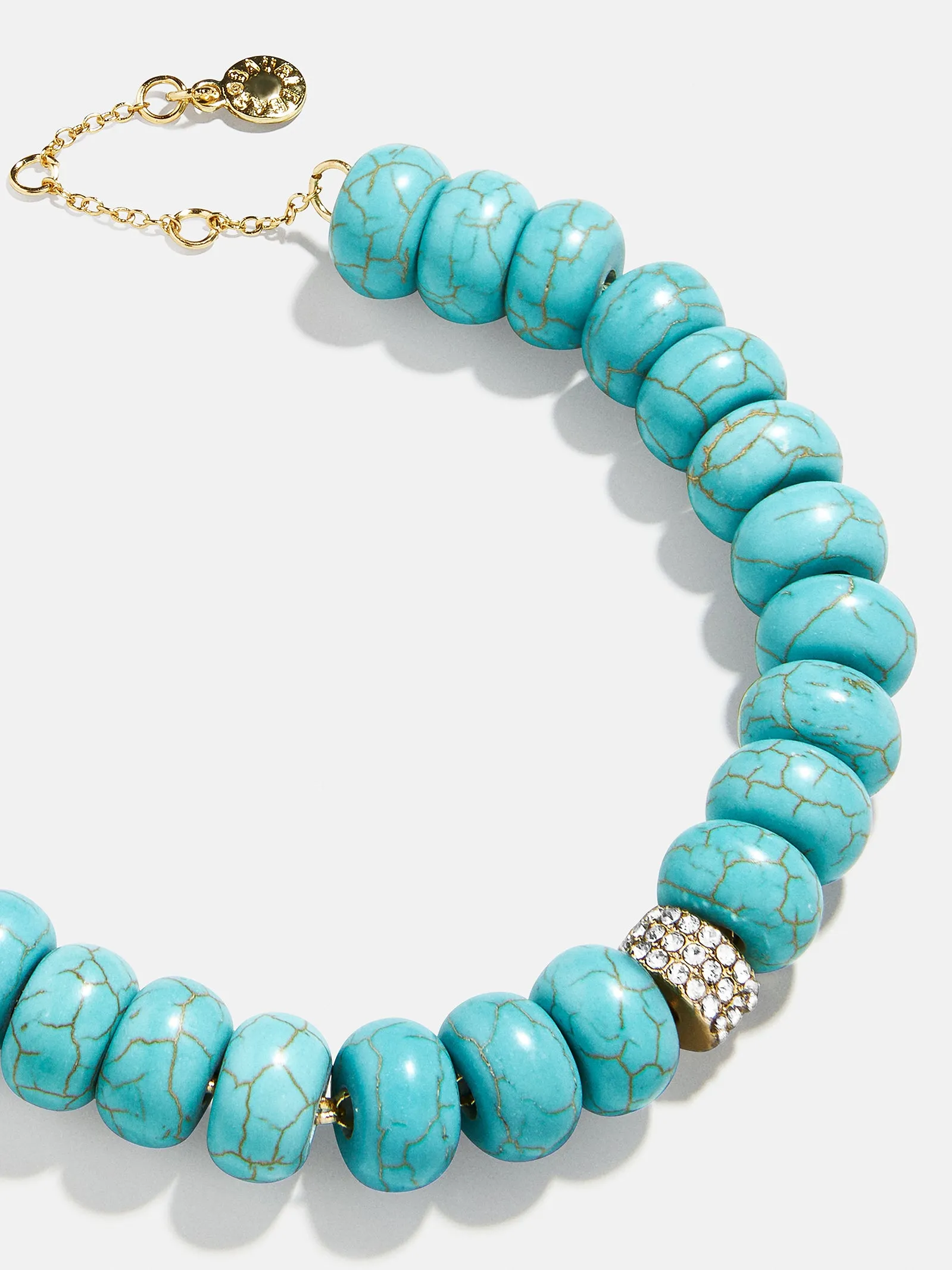 Joan Semi-Precious Bracelet - Turquoise sold by BaubleBar