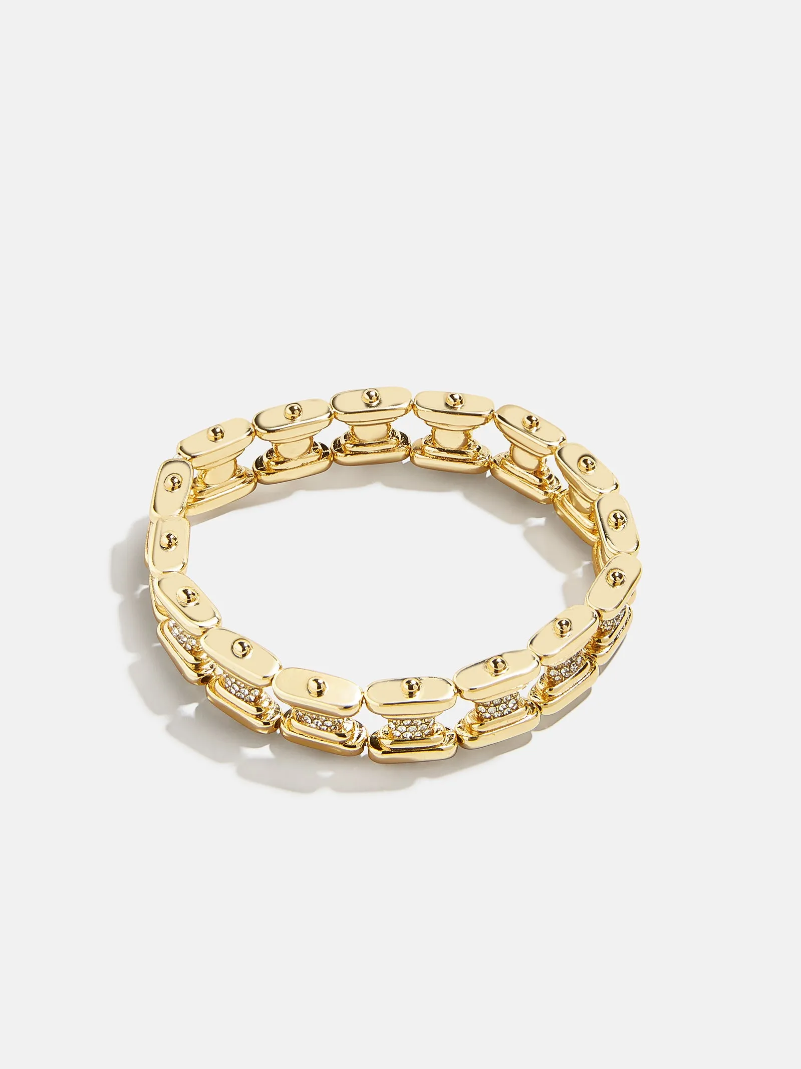 Colette Bracelet - Gold/Pavé sold by BaubleBar product image thumbnail 4