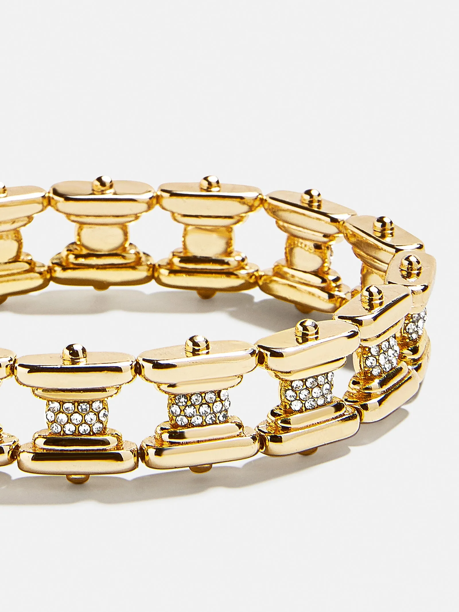 Colette Bracelet - Gold/Pavé sold by BaubleBar