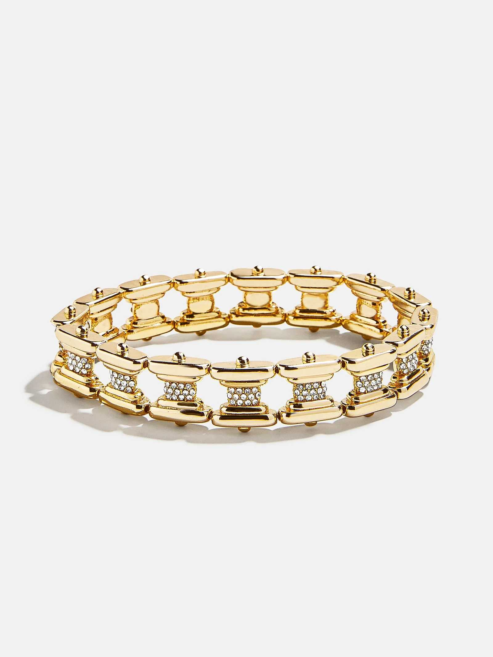 Colette Bracelet - Gold/Pavé sold by BaubleBar product image thumbnail 3
