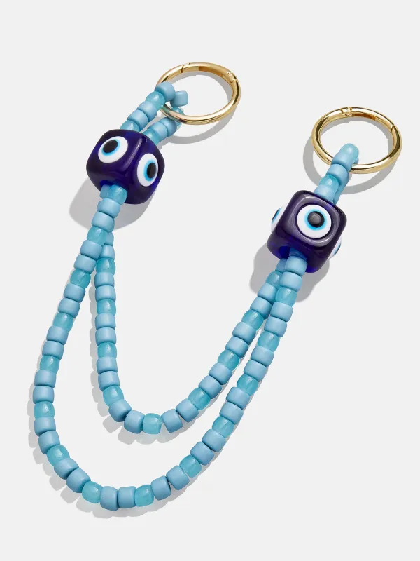 Ojo Bag Charm - Blue sold by BaubleBar