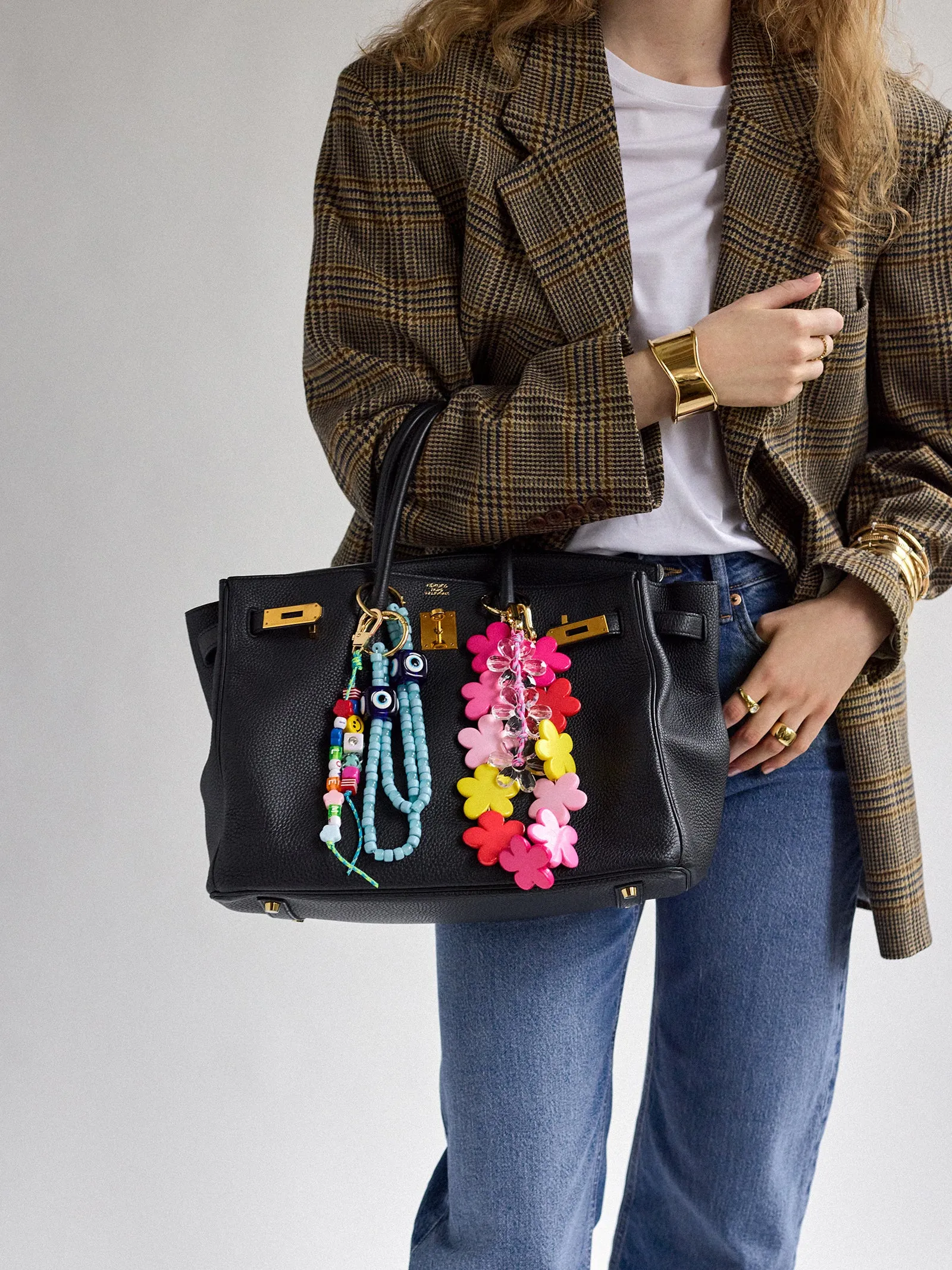 Ojo Bag Charm - Blue sold by BaubleBar product image thumbnail 2