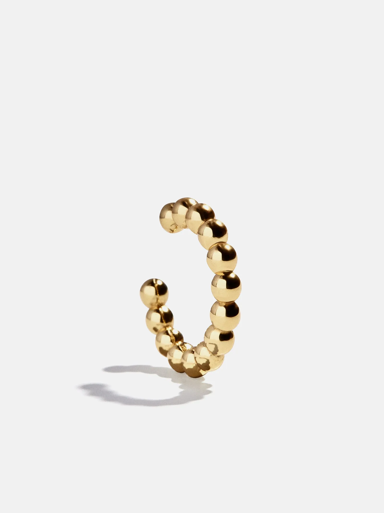 18K Gold Pisa Ear Cuff - Gold sold by BaubleBar