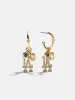 MLB Charm Earrings - Los Angeles Dodgers sold by BaubleBar