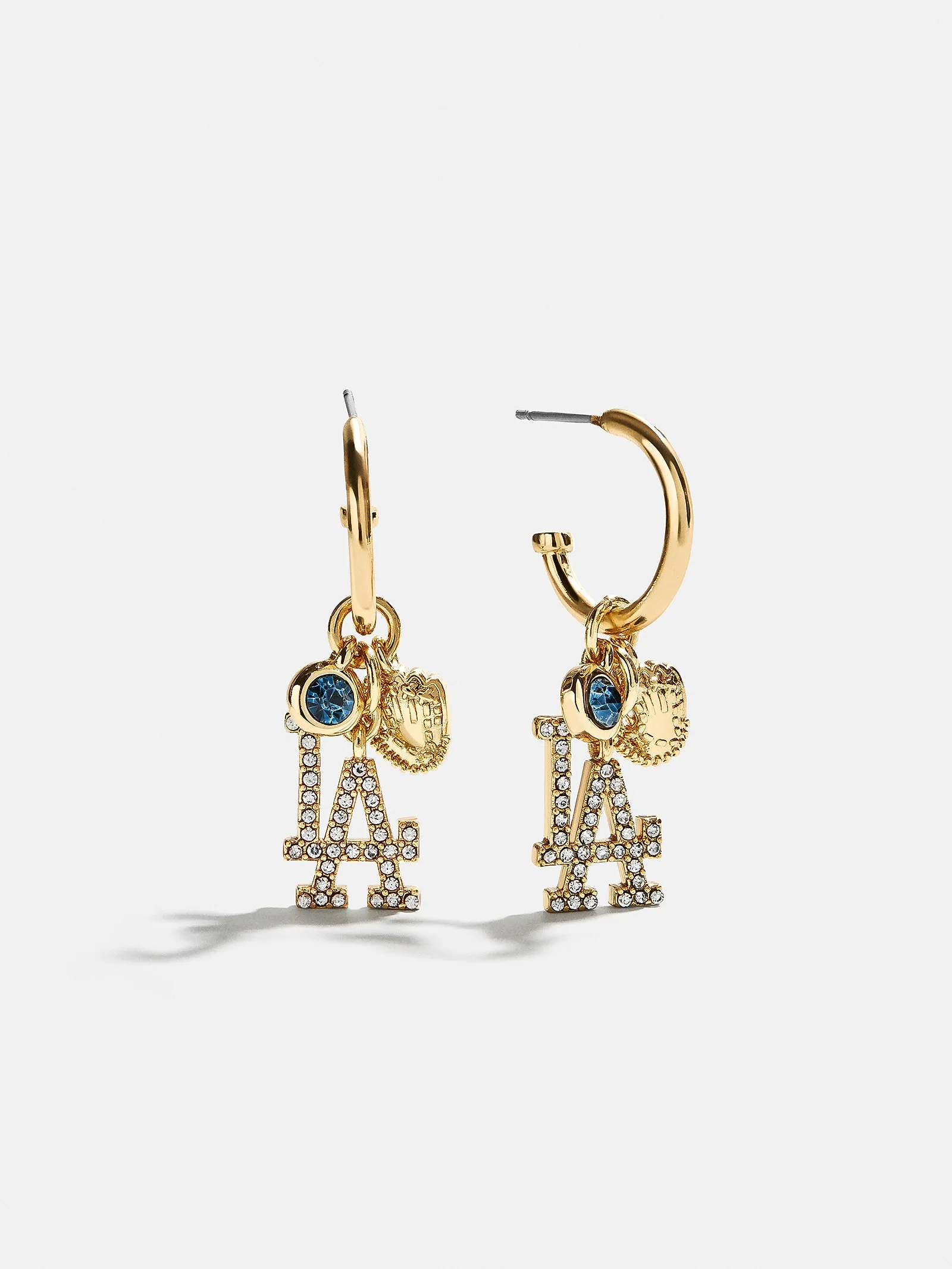 MLB Charm Earrings - Los Angeles Dodgers sold by BaubleBar