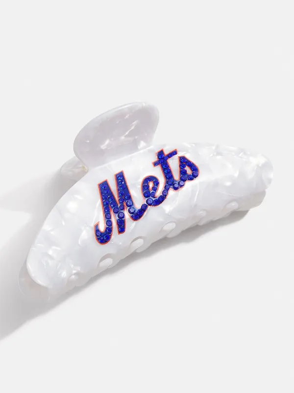 MLB Hair Clip - New York Mets sold by BaubleBar