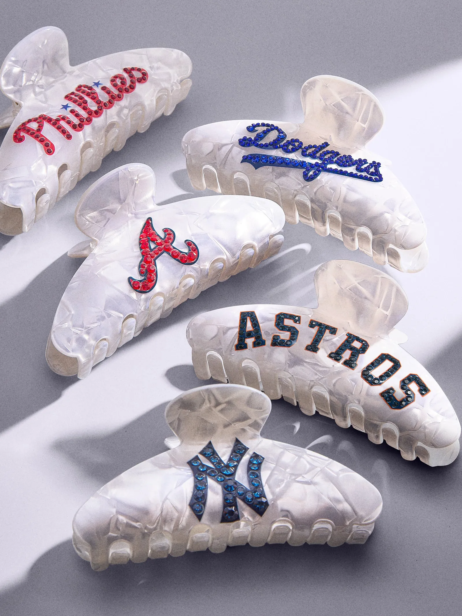 MLB Hair Clip - New York Yankees sold by BaubleBar