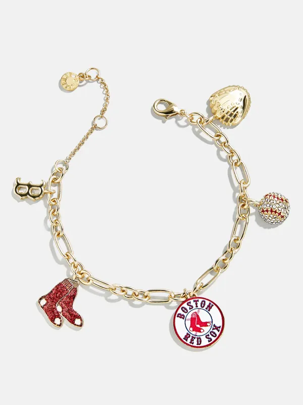 MLB Charm Bracelet - Boston Red Sox sold by BaubleBar