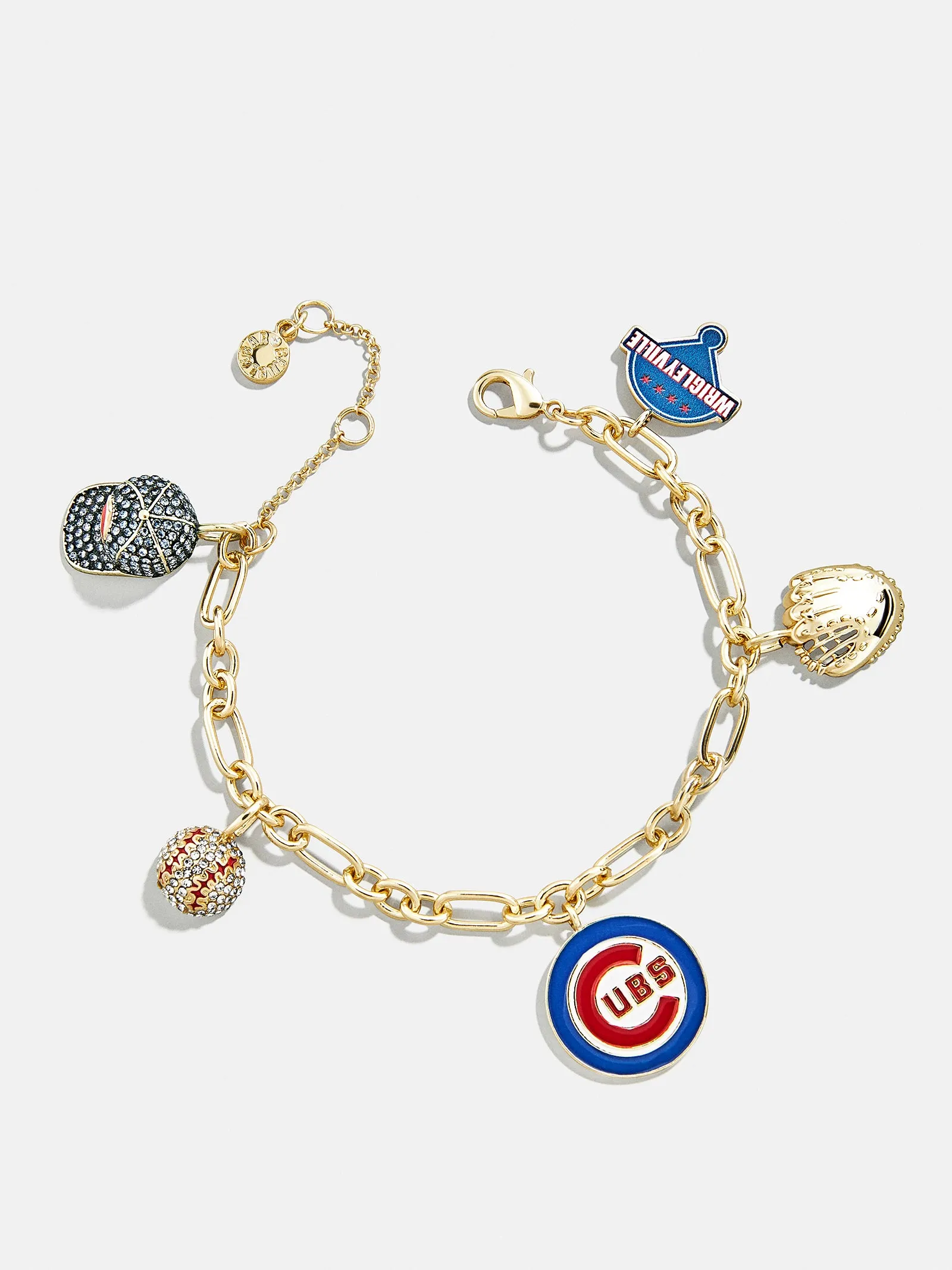 MLB Charm Bracelet - Chicago Cubs sold by BaubleBar