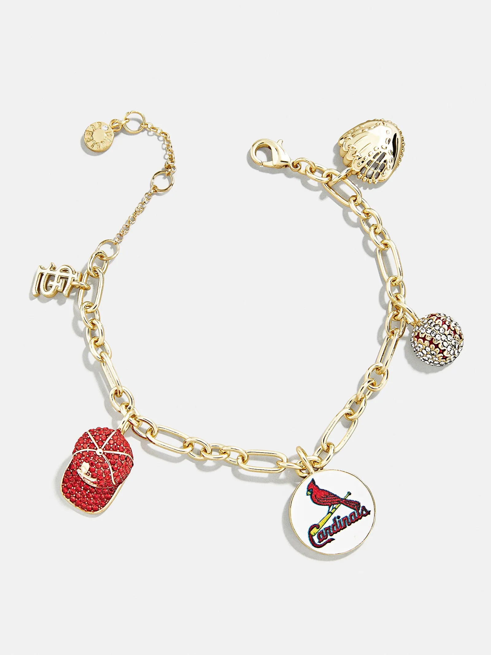 MLB Charm Bracelet - St. Louis Cardinals sold by BaubleBar