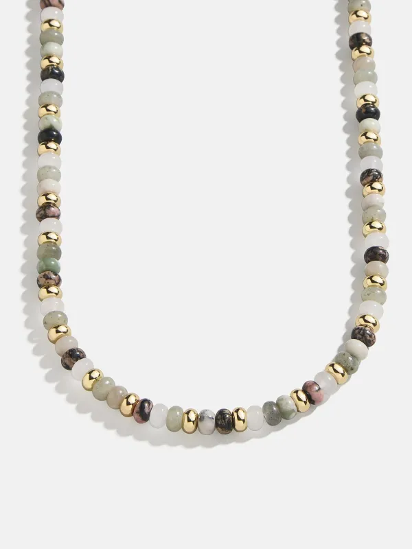 Natasha Semi-Precious Necklace - Neutral sold by BaubleBar