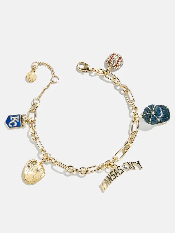 MLB Charm Bracelet - Kansas City Royals sold by BaubleBar