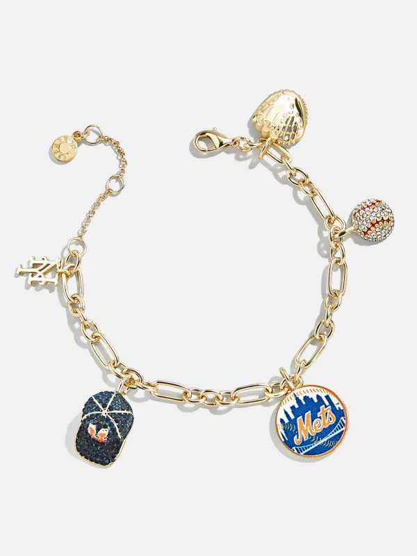 MLB Charm Bracelet - New York Mets sold by BaubleBar