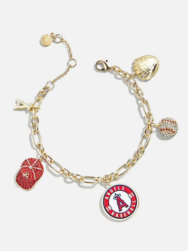 MLB Charm Bracelet - Los Angeles Angels made by BaubleBar