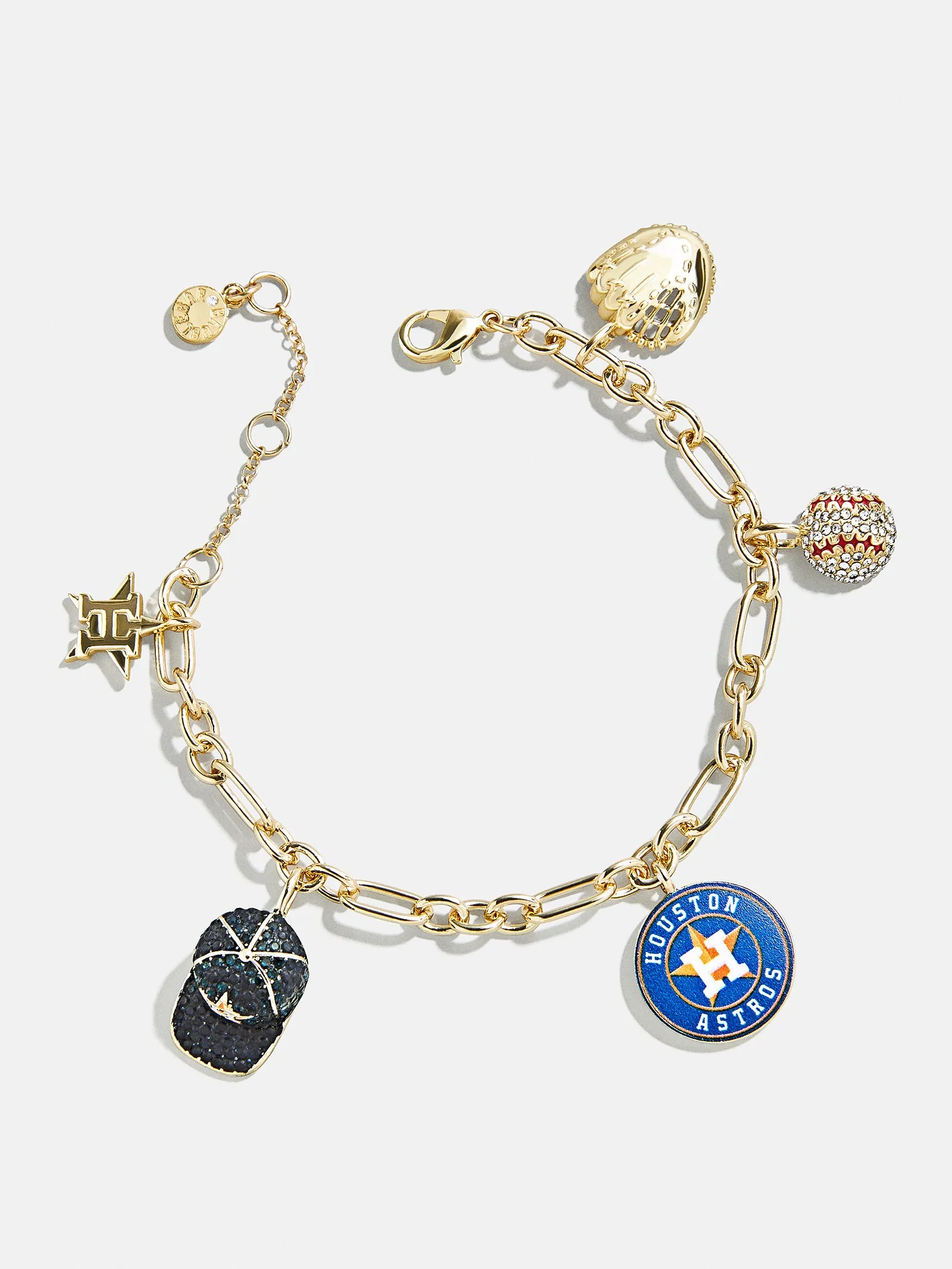 MLB Charm Bracelet - Houston Astros sold by BaubleBar