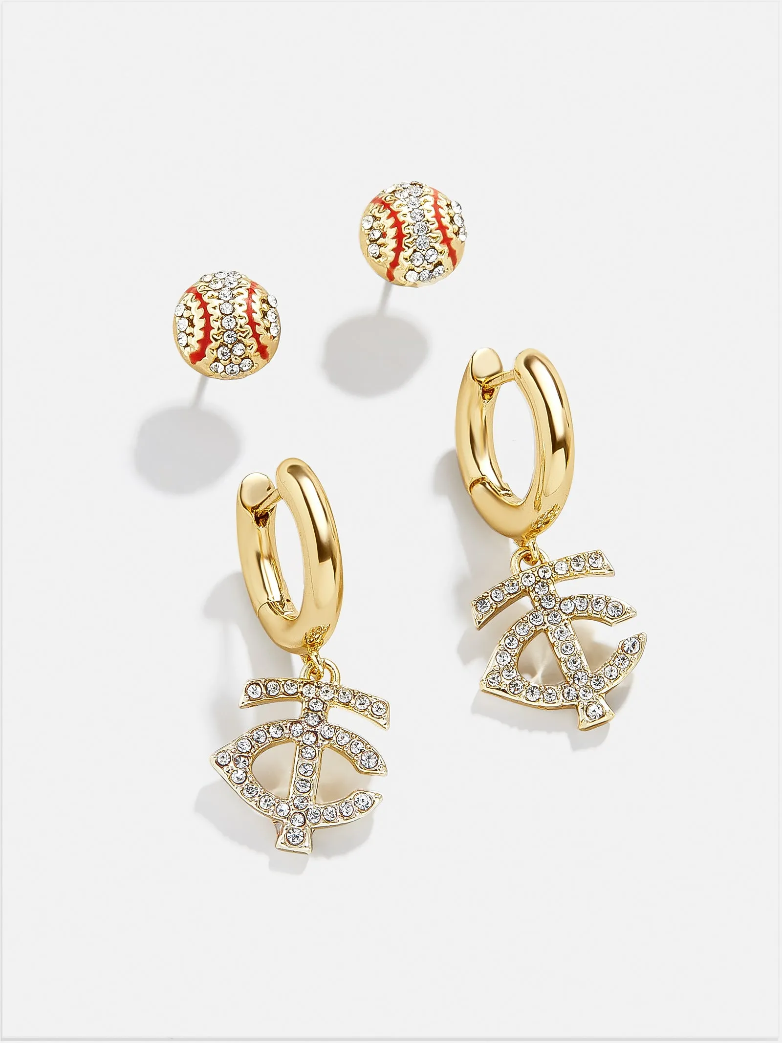 MLB Earring Set - Minnesota Twins sold by BaubleBar