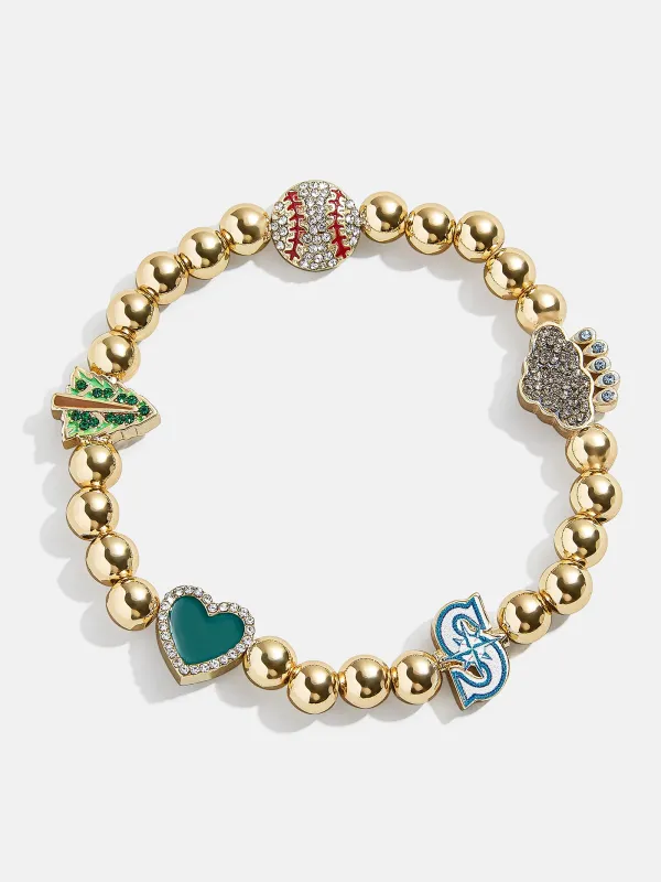 MLB Pisa Charm Bracelet - Seattle Mariners sold by BaubleBar