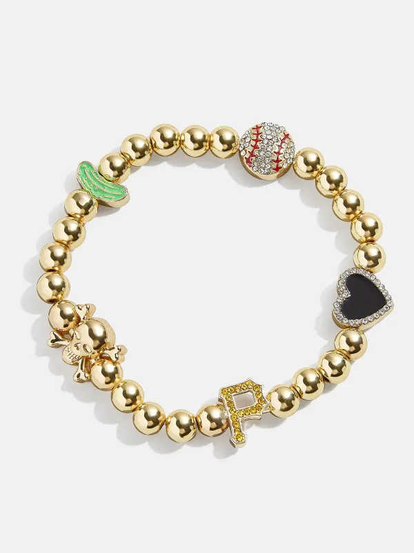 MLB Pisa Charm Bracelet - Pittsburgh Pirates sold by BaubleBar