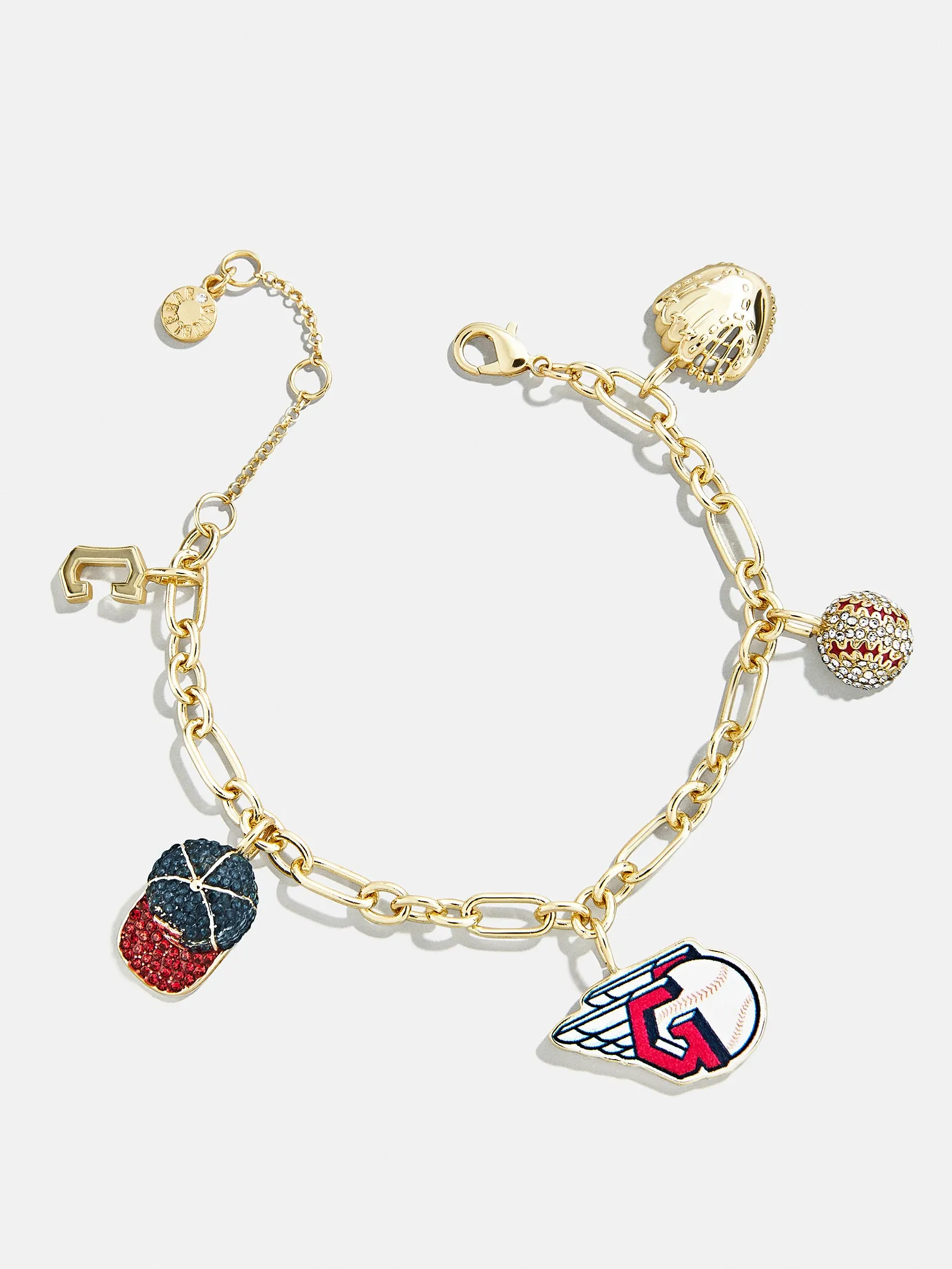 MLB Charm Bracelet - Cleveland Guardians sold by BaubleBar