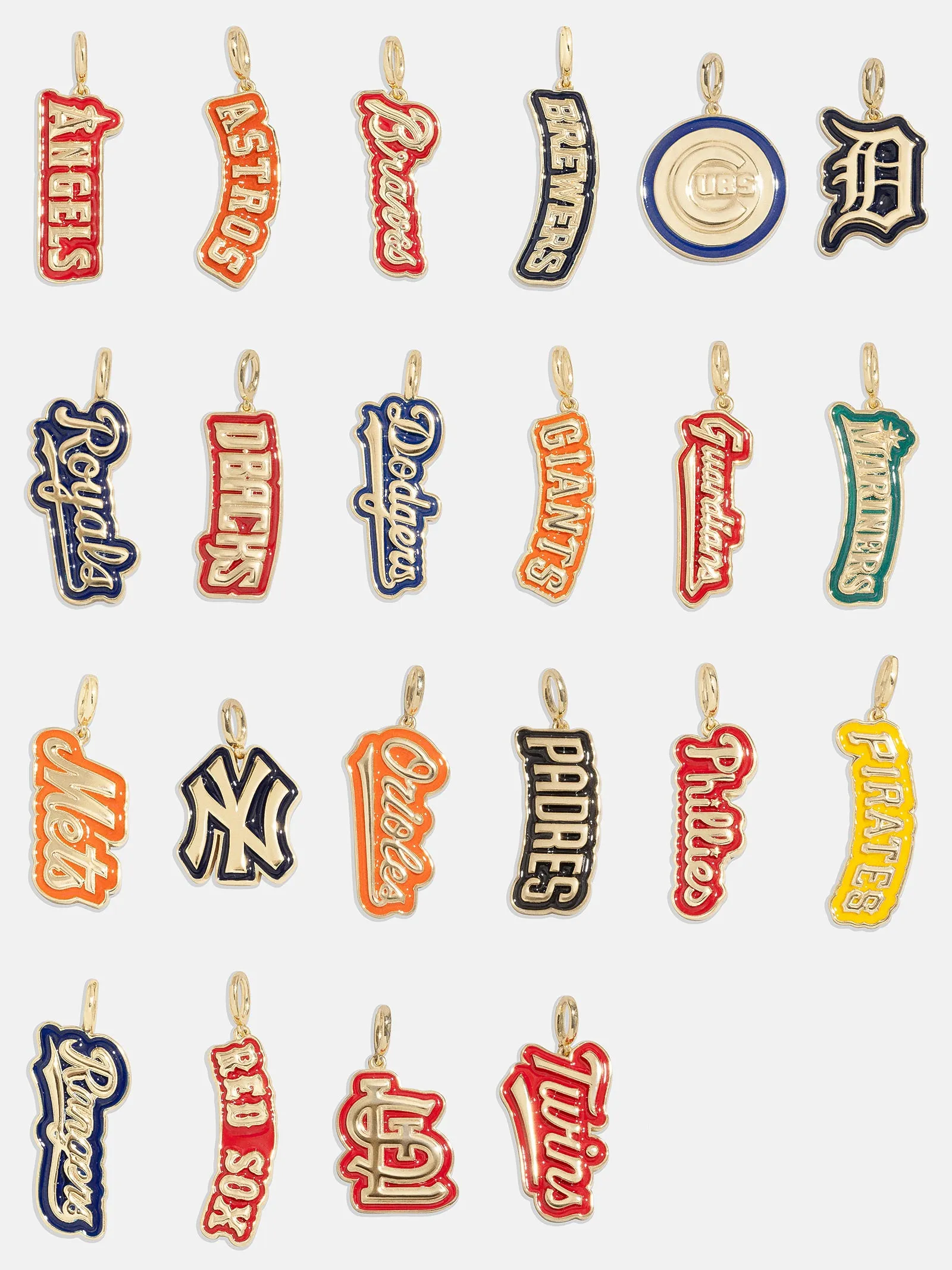 MLB Cluster Charms - Houston Astros sold by BaubleBar product image thumbnail 3