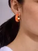 WEAR By Erin Andrews X BaubleBar New York Mets Enamel Hoop Earrings - New York Mets sold by BaubleBar