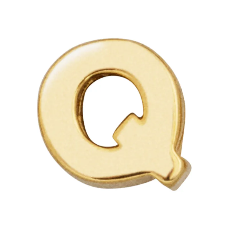 Classic Initial Bead - Q sold by BaubleBar