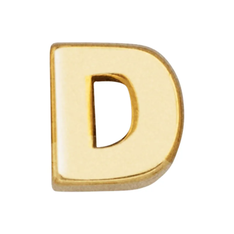 Classic Initial Bead - D sold by BaubleBar